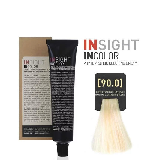 INSIGHT INCOLOR 90.0 NATURAL SUPER BLEACHING BLOND 100 ML.