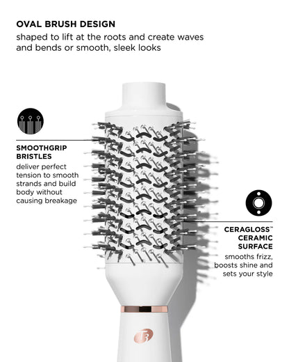 T3 Micro AireBrush Dryer Brush White