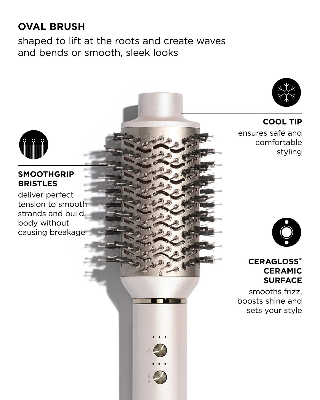 T3 Micro AIRE 360 Ceramic Air Styler Blowout Kit White