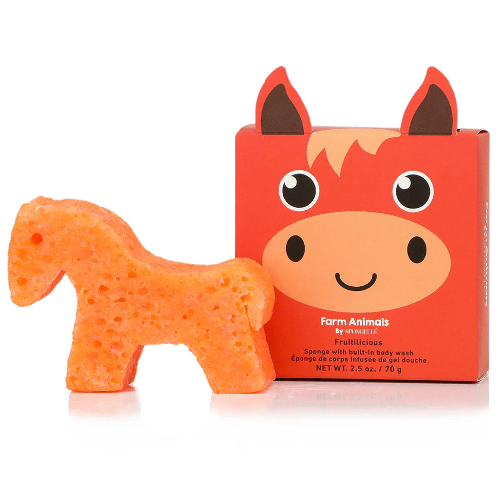 SPONGELLE SPONGE FARM ANIMALS - HENRY HORSE