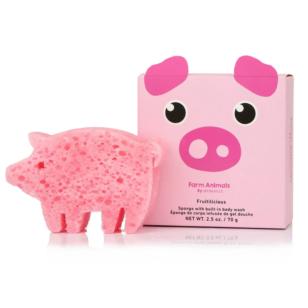 SPONGELLE SPONGE FARM ANIMALS - PEGGY PIG