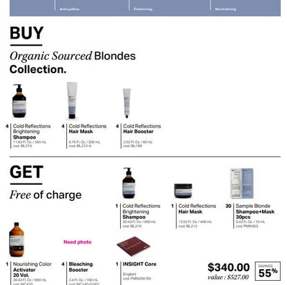 Organic Sourced Blondes Collection