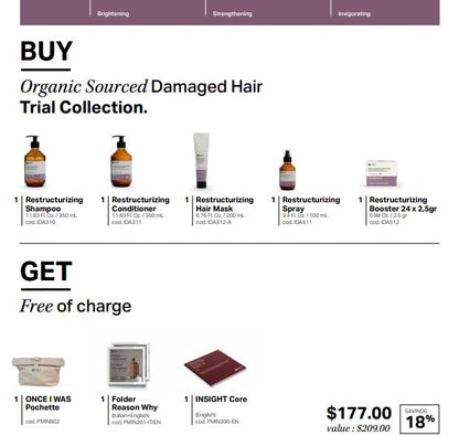 Organic Sourced Damaged Hair Trial Collection