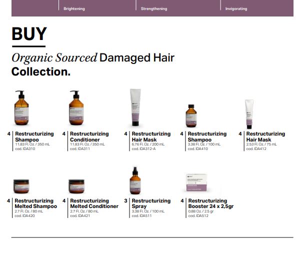 Organic Sourced Damaged Hair Collection