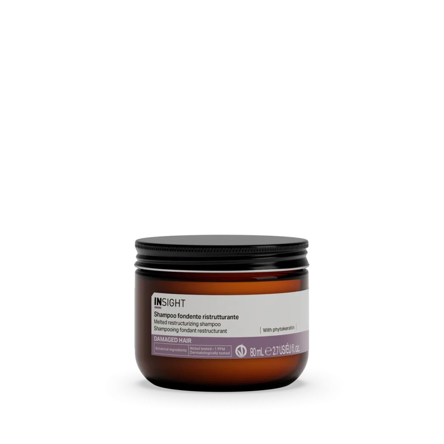 INSIGHT DAMAGED HAIR RESTRUCTURIZING MELTED SHAMPOO 80ml