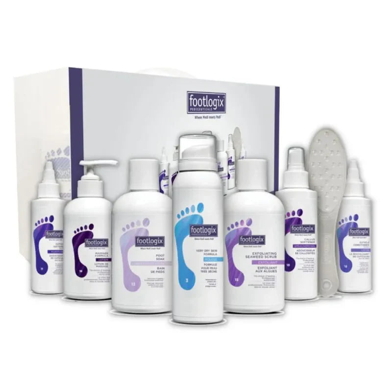 Footlogix 8 Piece Promo Kit