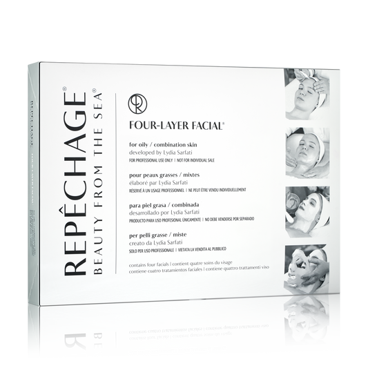Repechage 4 Layer Facial for Oily Skin, 4 Treatments