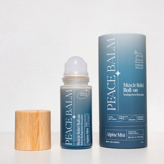 The Peace Labs Peace Balm Muscle Relief Roll-on Lotion - Cedar Mist 50ml