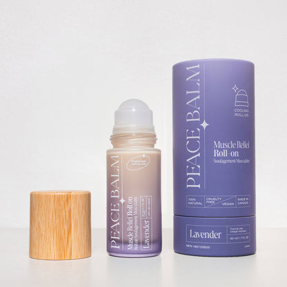 The Peace Labs Peace Balm Muscle Relief Roll-on Lotion - Lavender 50ml