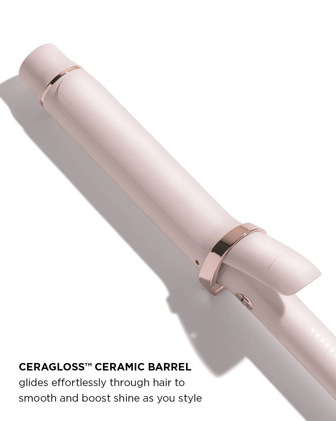 T3 Micro SinglePass Curl Iron Satin Blush 1.25 inch