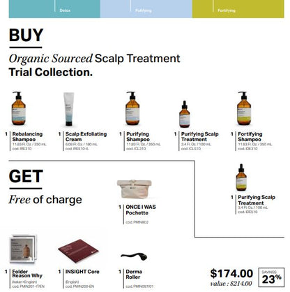 Organic Sourced Scalp Treatment Trial Collection