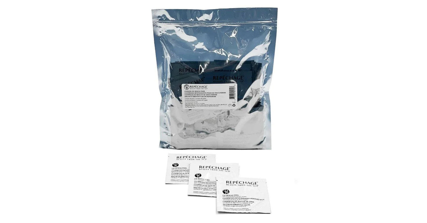 Repechage Eye Rescue Pads, Unidose, 60 pairs