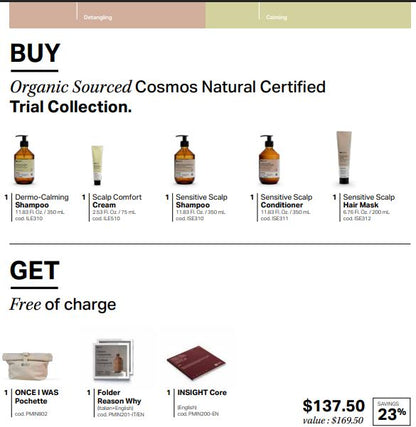 Organic Sourced Cosmos Natural Certified Trial Collection