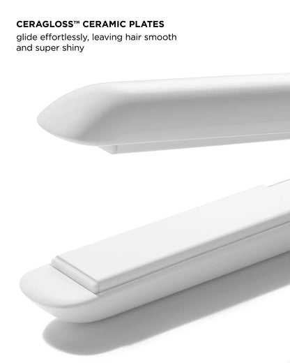T3 Micro SinglePass StyleMax Flat Iron 1 inch, white