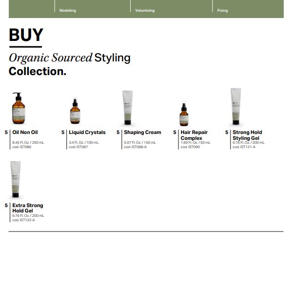 Organic Sourced Styling Collection