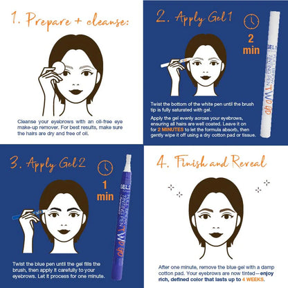 Refectocil Two Go Pen, Black Brown