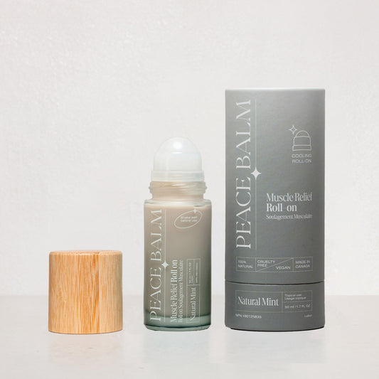 The Peace Labs Peace Balm Muscle Relief Roll-on Lotion - Natural Mint 50ml