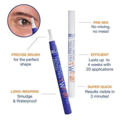 Refectocil Two Go Pen, Natural Brown