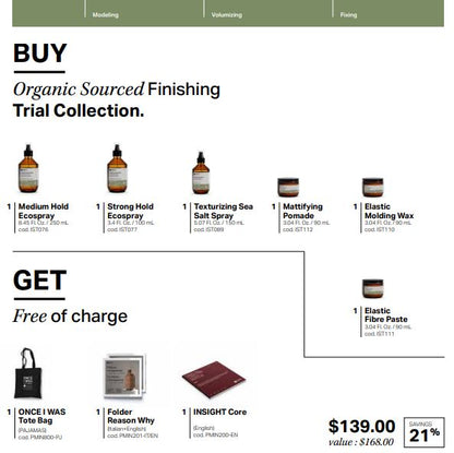 Organic Sourced Finishing Trial Collection
