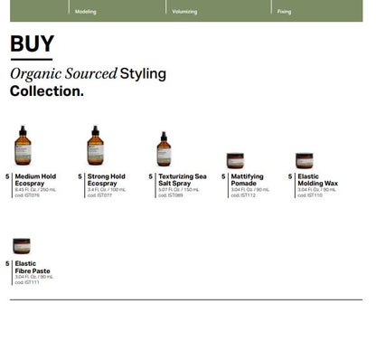 Organic Sourced Styling Finishing Collection