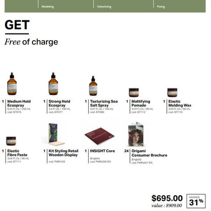 Organic Sourced Styling Finishing Collection