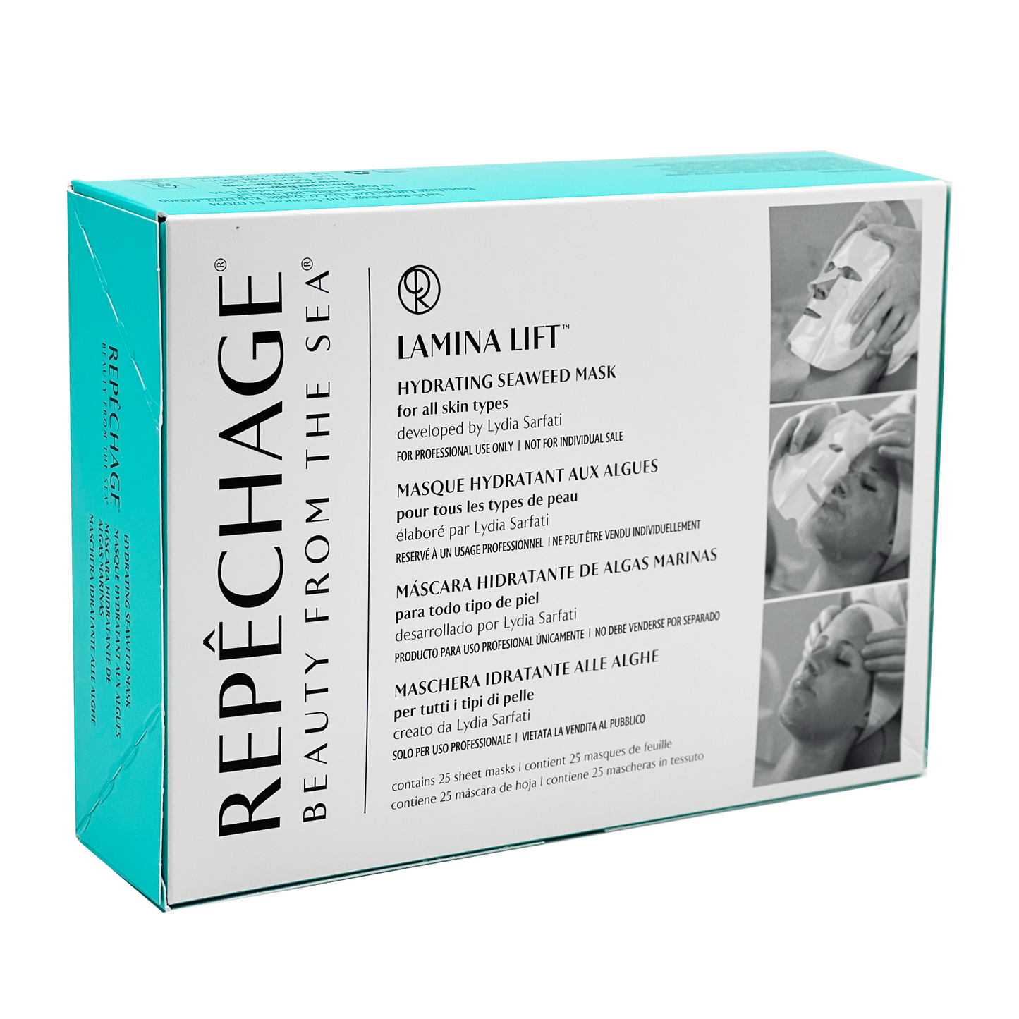 Repechage Lamina Lift Hydrating Seaweed Mask, 25pc