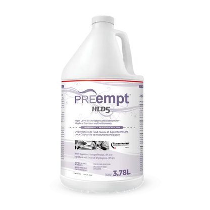 PREempt HLD5 Device and Implement Sterilant, 4L