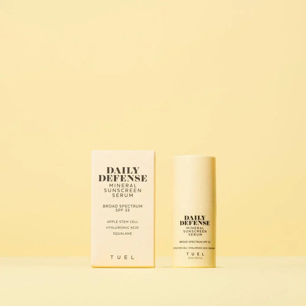 TUEL DAILY DEFENSE MINERAL SERUM, SPF 33, 1.7oz/50ml