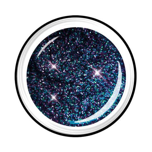 LCN Colour Gel - Glitter, 30 dark gliiter nights, 5ml