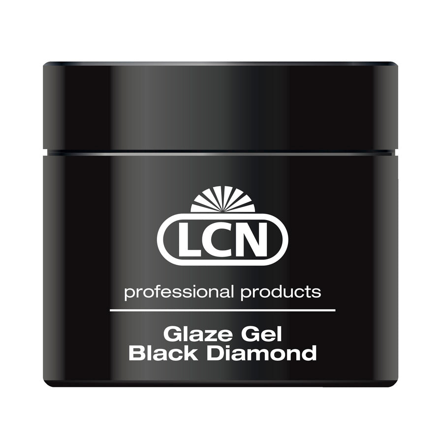 LCN Glaze Gel, Black Diamond, 10ml