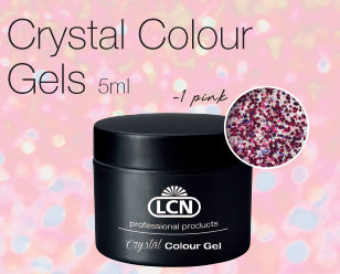 LCN Crystal Colour Gel, 1 Pink, 5ml
