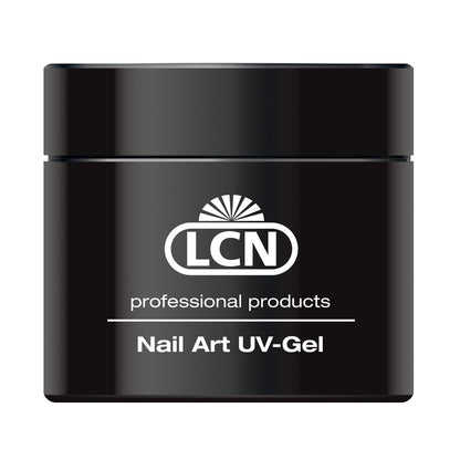 LCN Nail Art UV Gel, White, 5ml