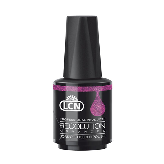 LCN Recolution Advanced UV Gel Polish, 609 glitter pink, 10ml