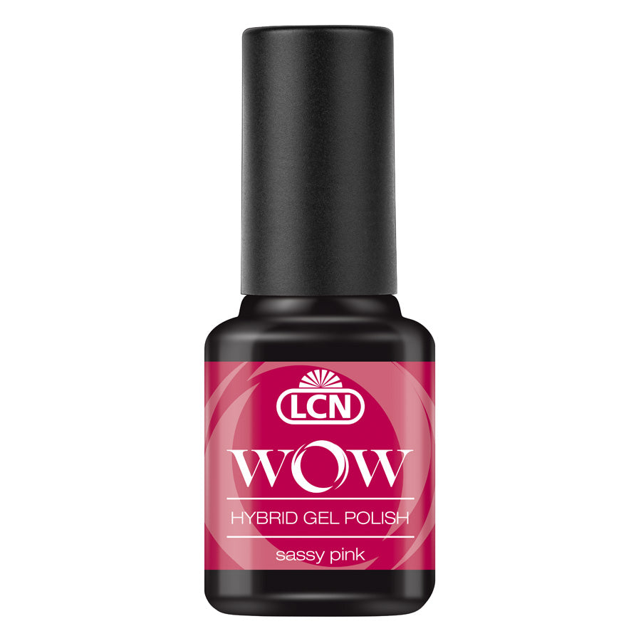 LCN WOW Hybrid Gel Polish, 12 Sassy Pink, 8ml