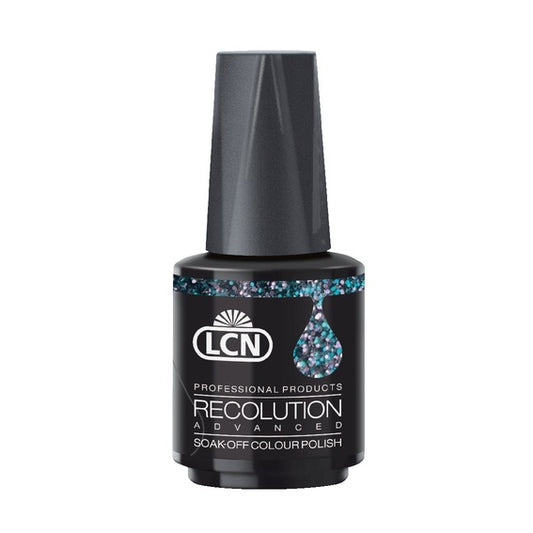 LCN Recolution Advanced UV Gel Polish, Christmas Glitter, frozen winter, 10ml