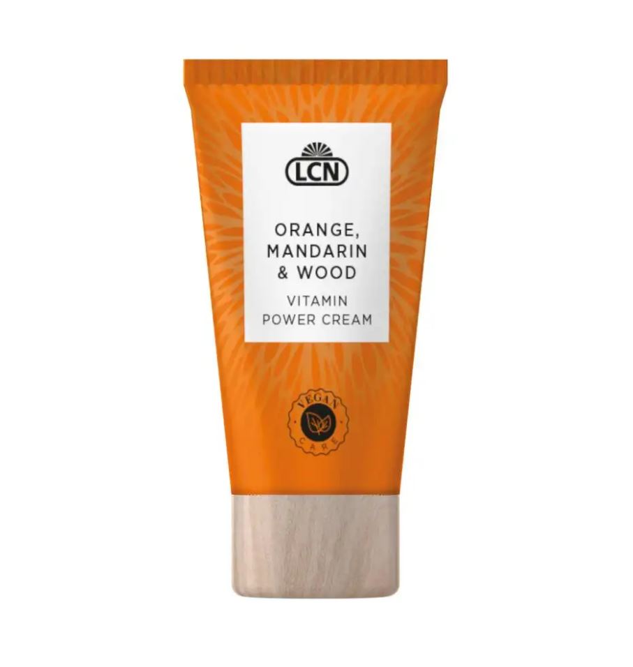 LCN Mandarin Orange and Wood Vitamin Power Cream, 50ml