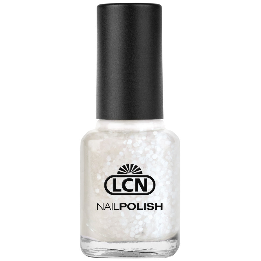 LCN Nail Polish 571 white flakes 8ml