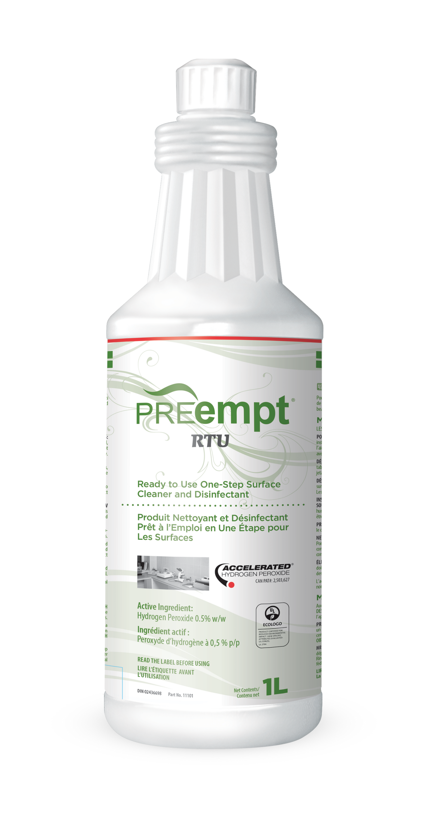 PREempt RTU Surface Disinfectant, 1L