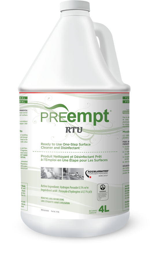 PREempt RTU Surface Disinfectant, 4L