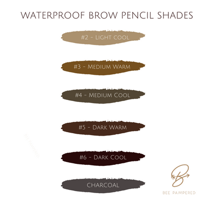 Henna Bee Waterproof Brow Pencil, 5 Dark/Warm