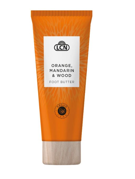 LCN Mandarin Orange and Wood Foot Butter, 100ml