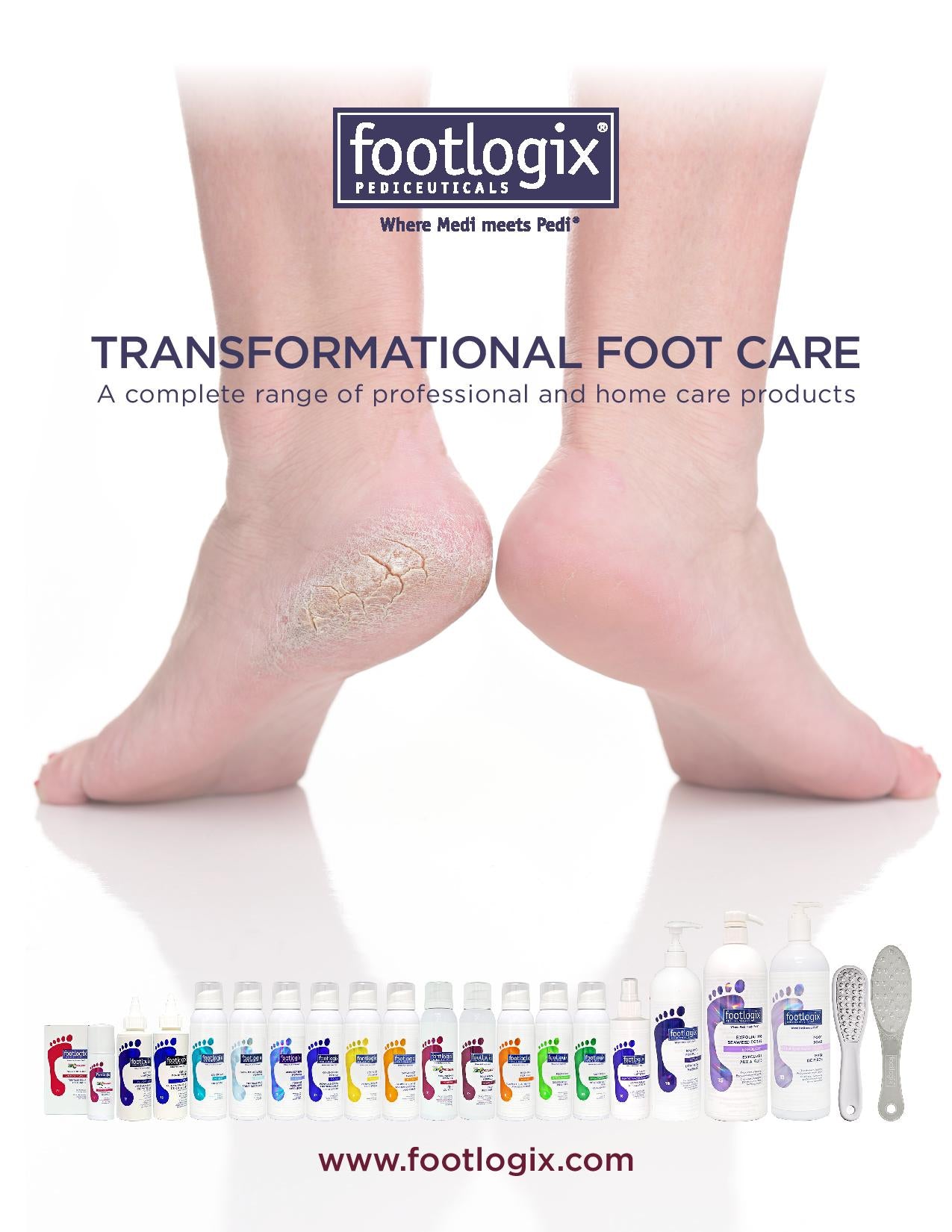 Footlogix 8 page Spiraleen Product Catalogue
