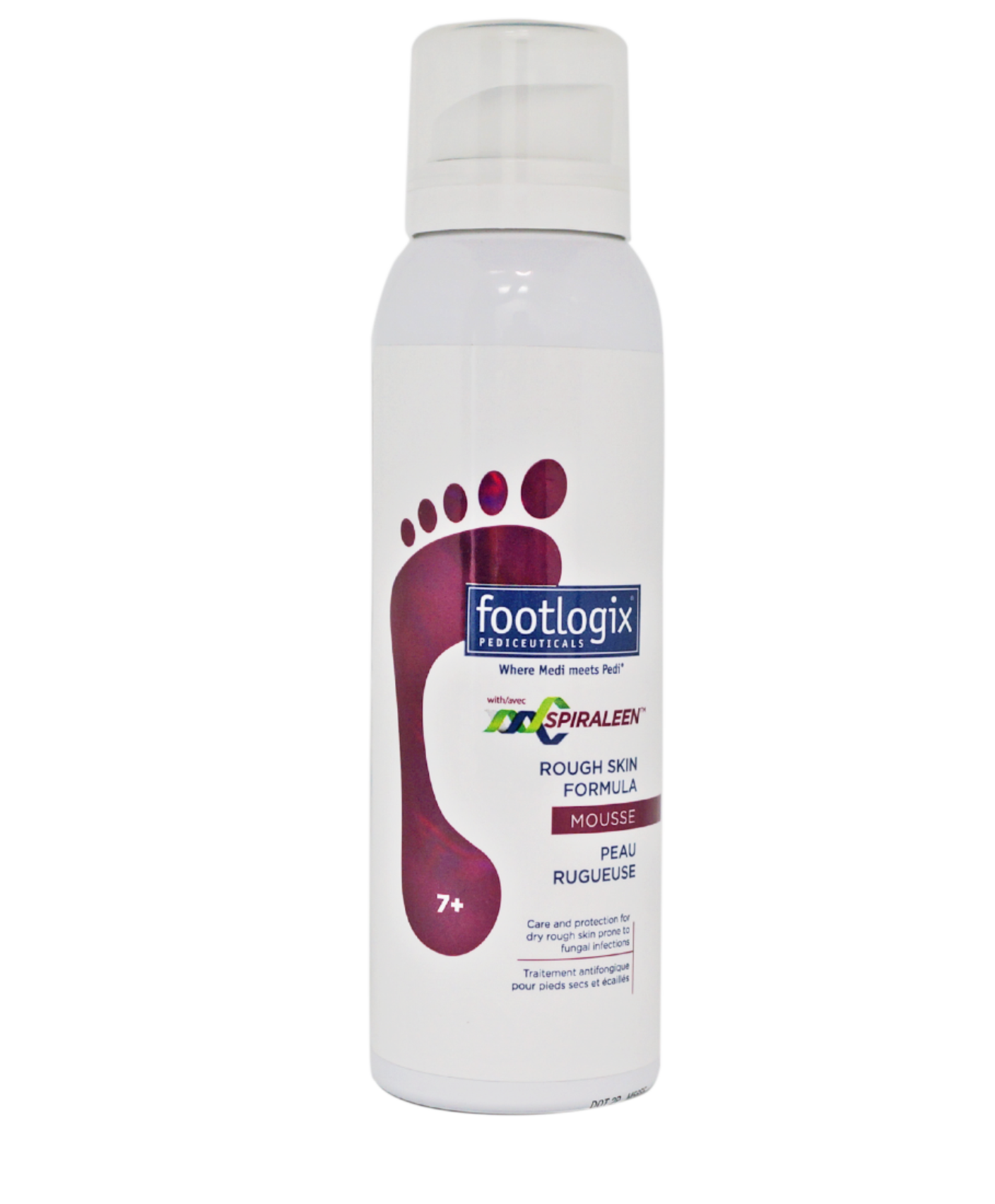 Footlogix Rough Skin Formula With SPIRALEEN, 125ml/4.2oz