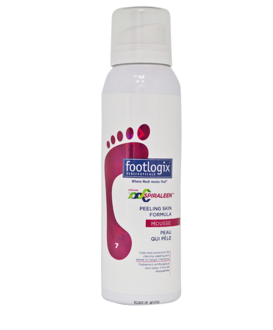 Footlogix Peeling Skin Formula With SPIRALEEN, 125ml/4.2oz