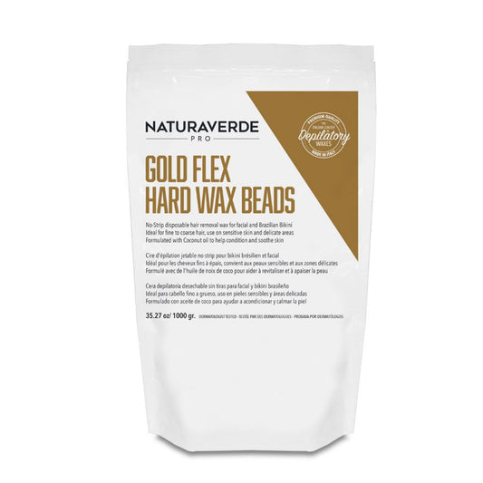 Naturaverde Gold Hard Flex Wax Beads, 35oz