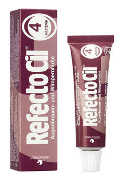 RefectoCil Lash and Brow Tint, Chestnut #4, 15ml