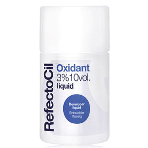 RefectoCil Oxidant 3% Developer Liquid, 10 Volume, 100ml