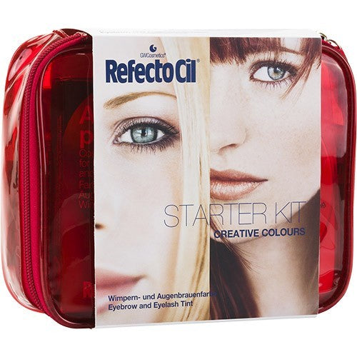 RefectoCil Professional Tinting Starter Kit, Creative Colors, 9pcs