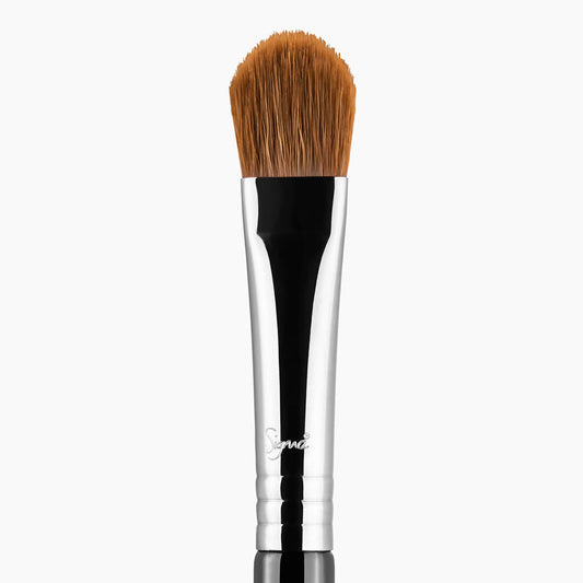 Sigma Makeup Brush, E60 Large Shader,  Black and Chrome