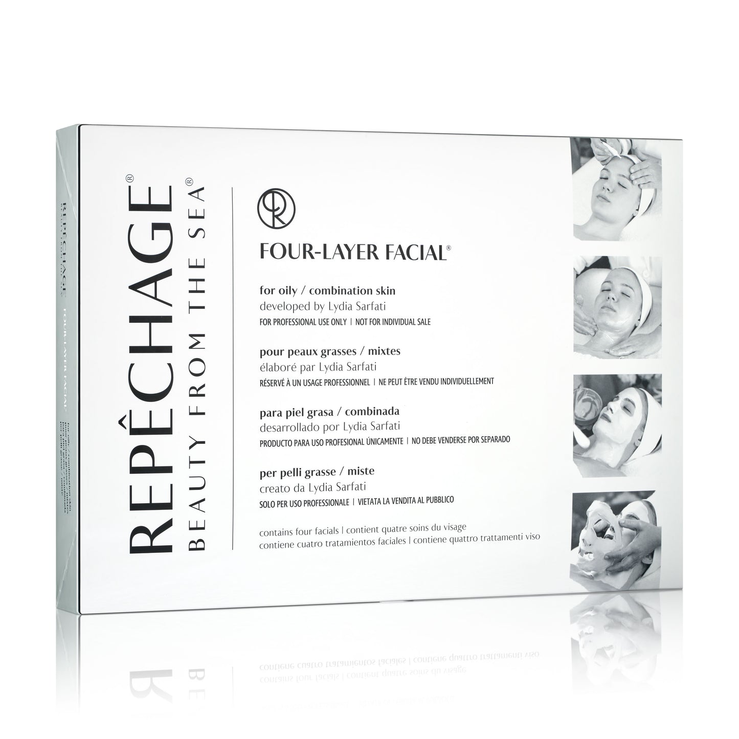 Repechage 4 Layer Facial for Oily Skin, 4 Treatments